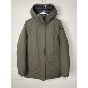 HELLY HANSEN Men's Green Parka Insulated Waterproof Jacket Medium M